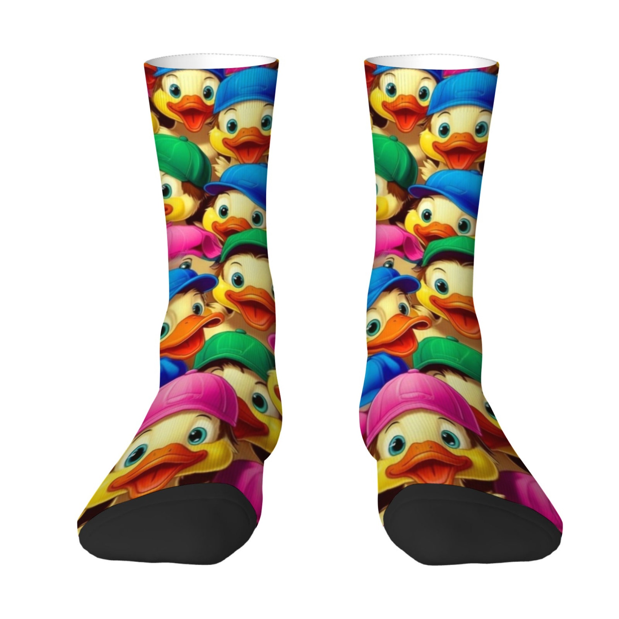 Happy Rubber Duck Socks Novelt - Street Fashion Style Youtube ulasan dan harga