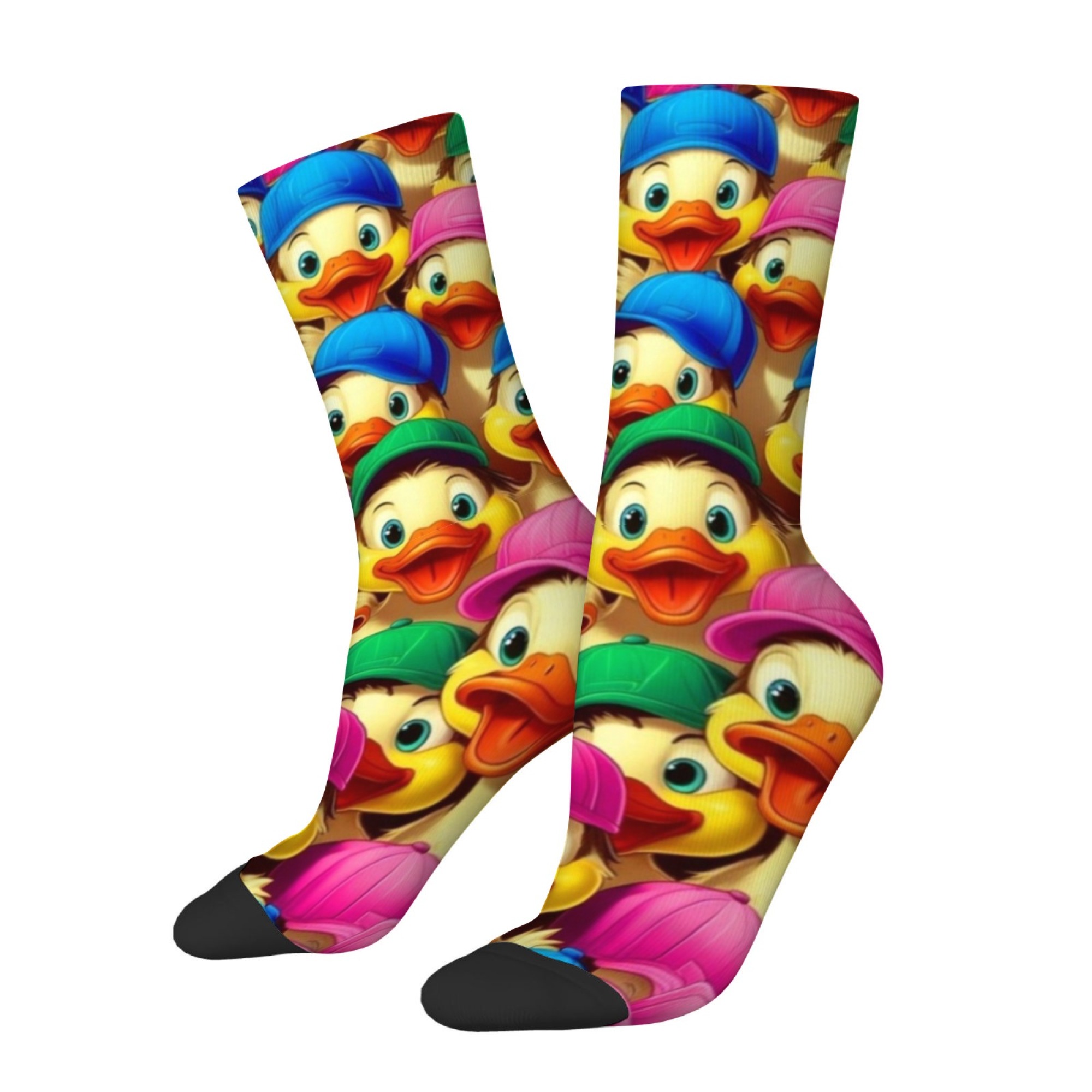 Happy Rubber Duck Socks Novelt - Street Fashion Style Youtube ulasan dan harga
