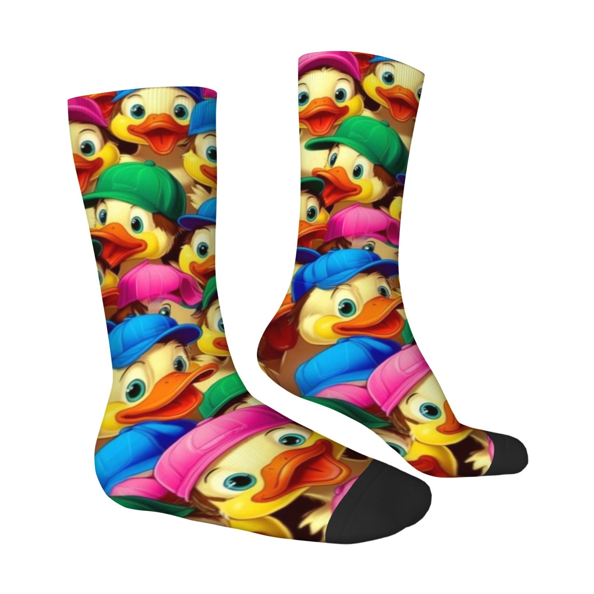 Happy Rubber Duck Socks Novelt - Street Fashion Style Youtube ulasan dan harga