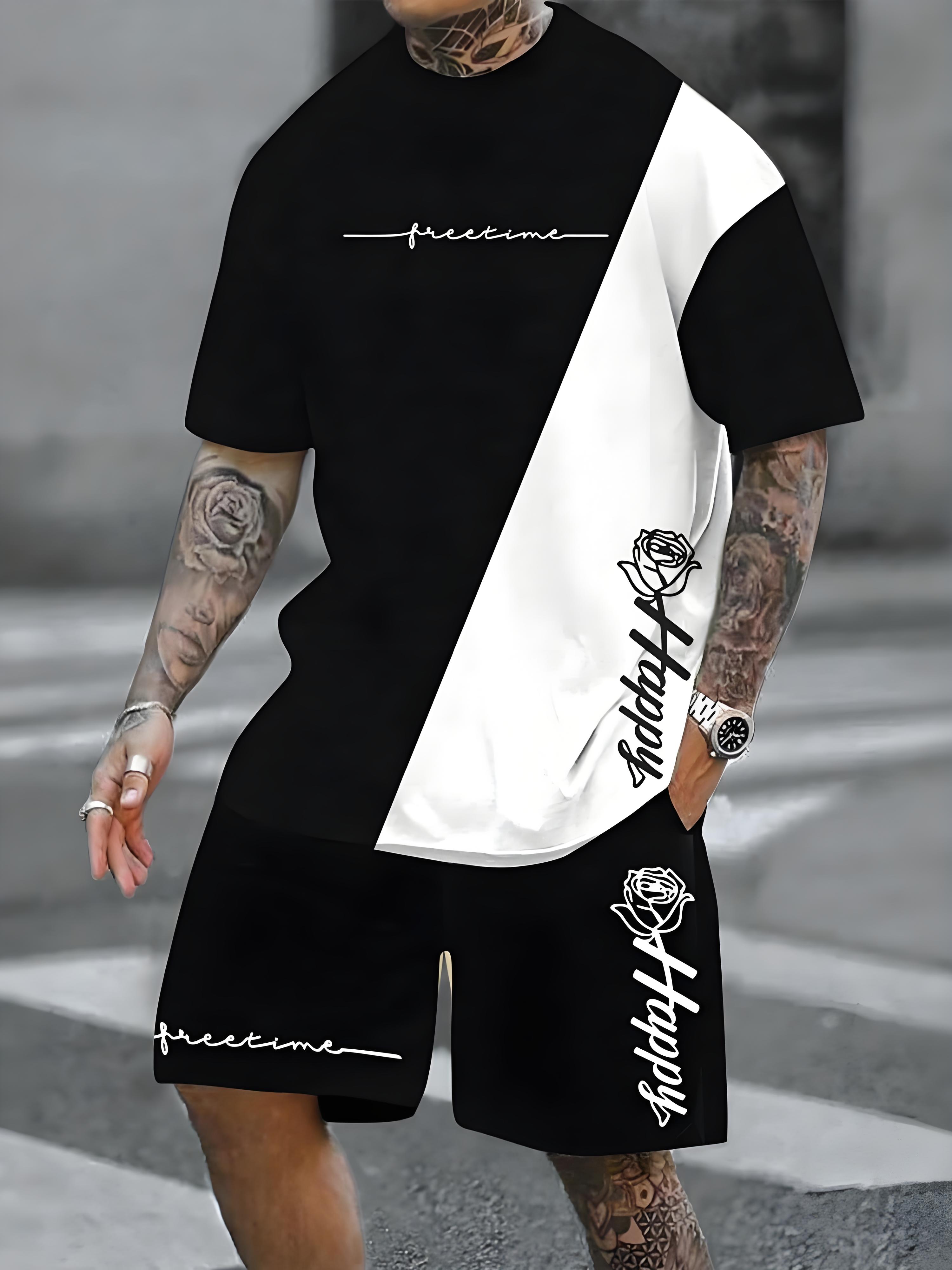 New Plus Size Men's T-shirt An - Street Fashion Men ulasan dan harga