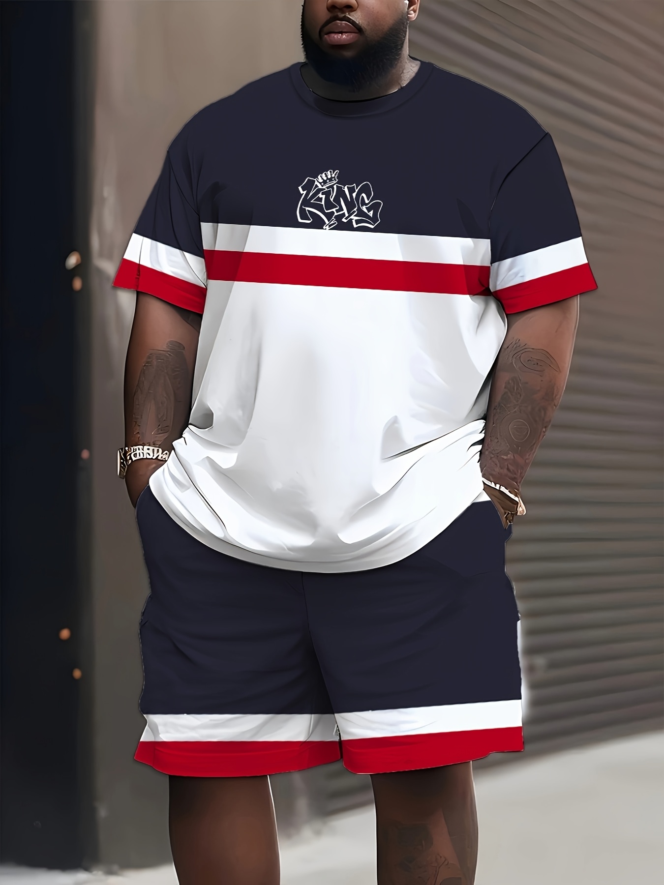 New Plus Size Men's T-shirt An - Street Fashion Men ulasan dan harga