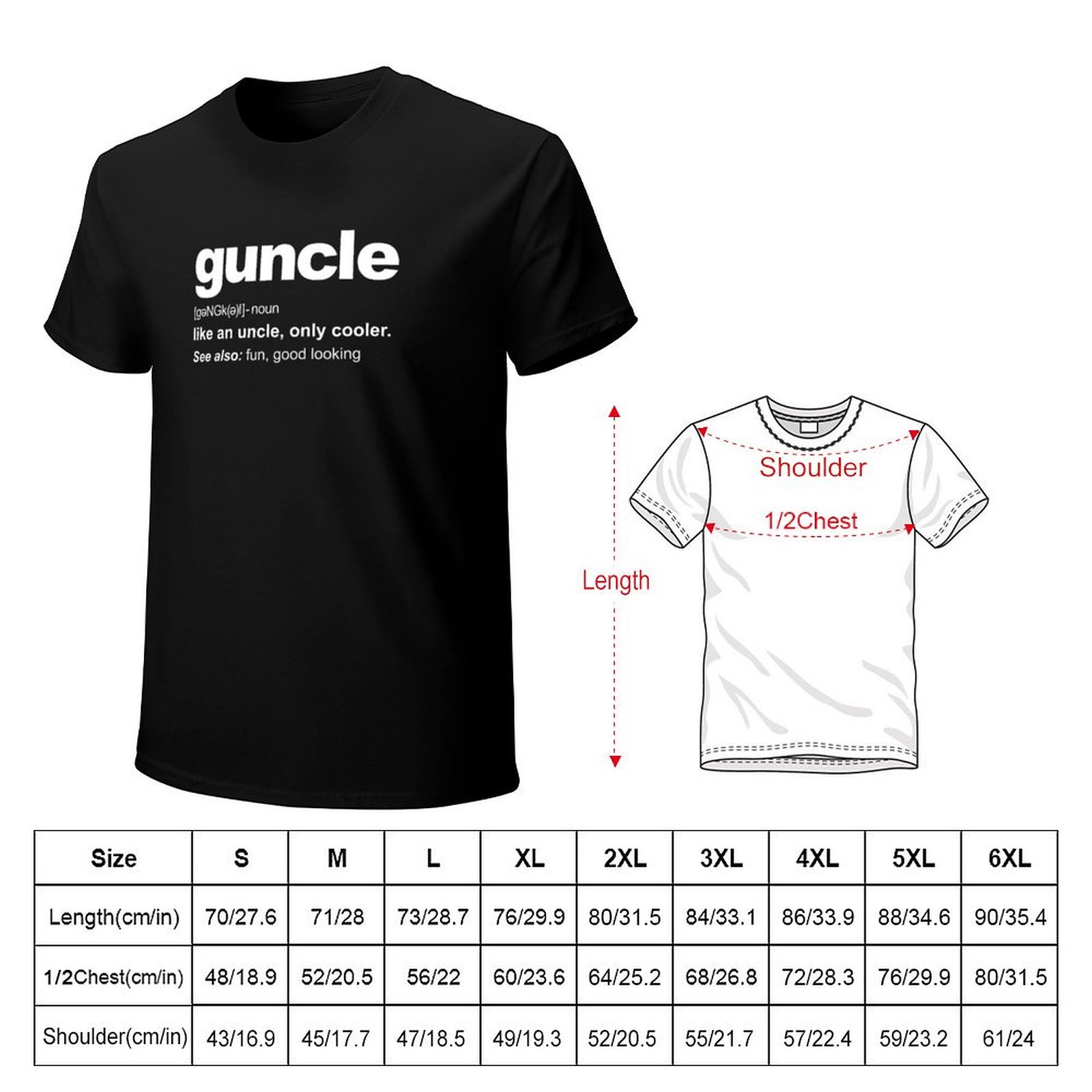 Guncle Definition Funny Gift f - Street Fashion Definition ulasan dan harga