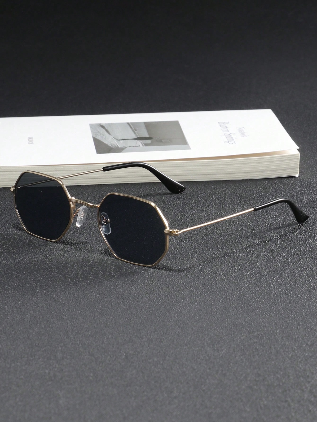 Men's metal full-frame polygon - Street Fashion Com ulasan dan harga