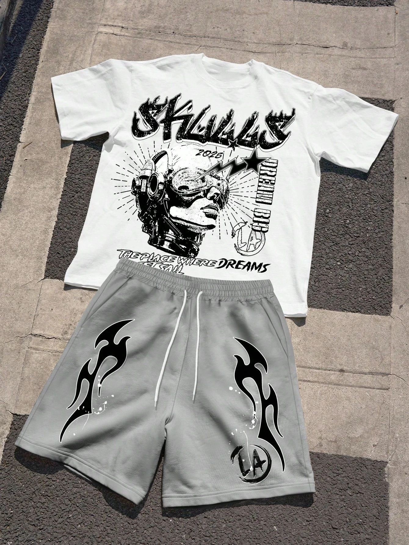 2026 Summer New Men's Short-Sl - Street Fashion Men ulasan dan harga