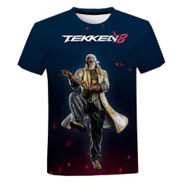 Bandai Tekken 8 T-shirts 3D Pr - Street Fashion In Japan ulasan dan harga