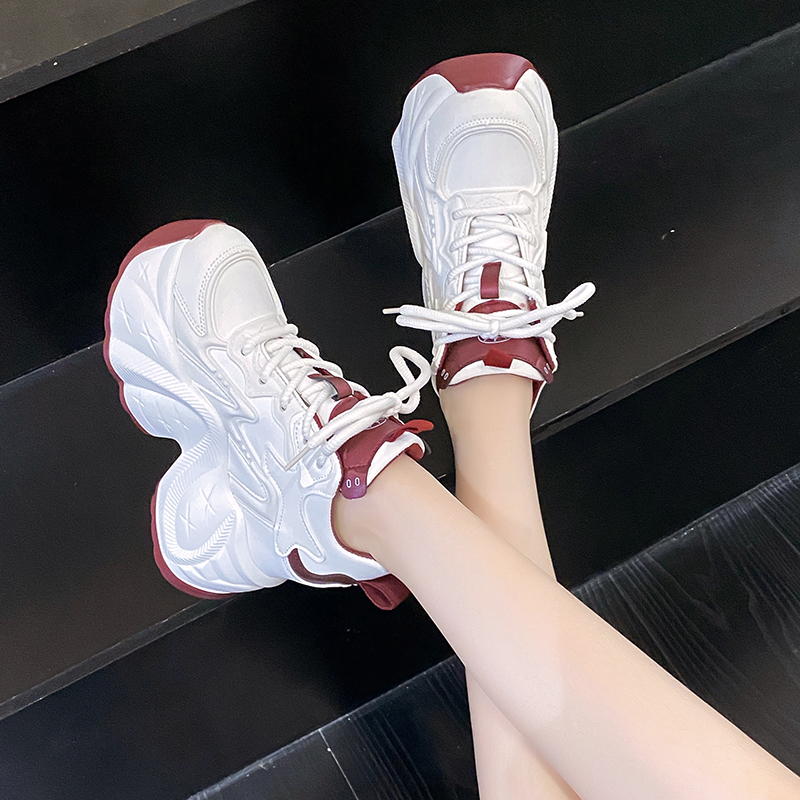Autumn Winter Warm Chunky Snea - Chunky Sneaker Platform ulasan dan harga