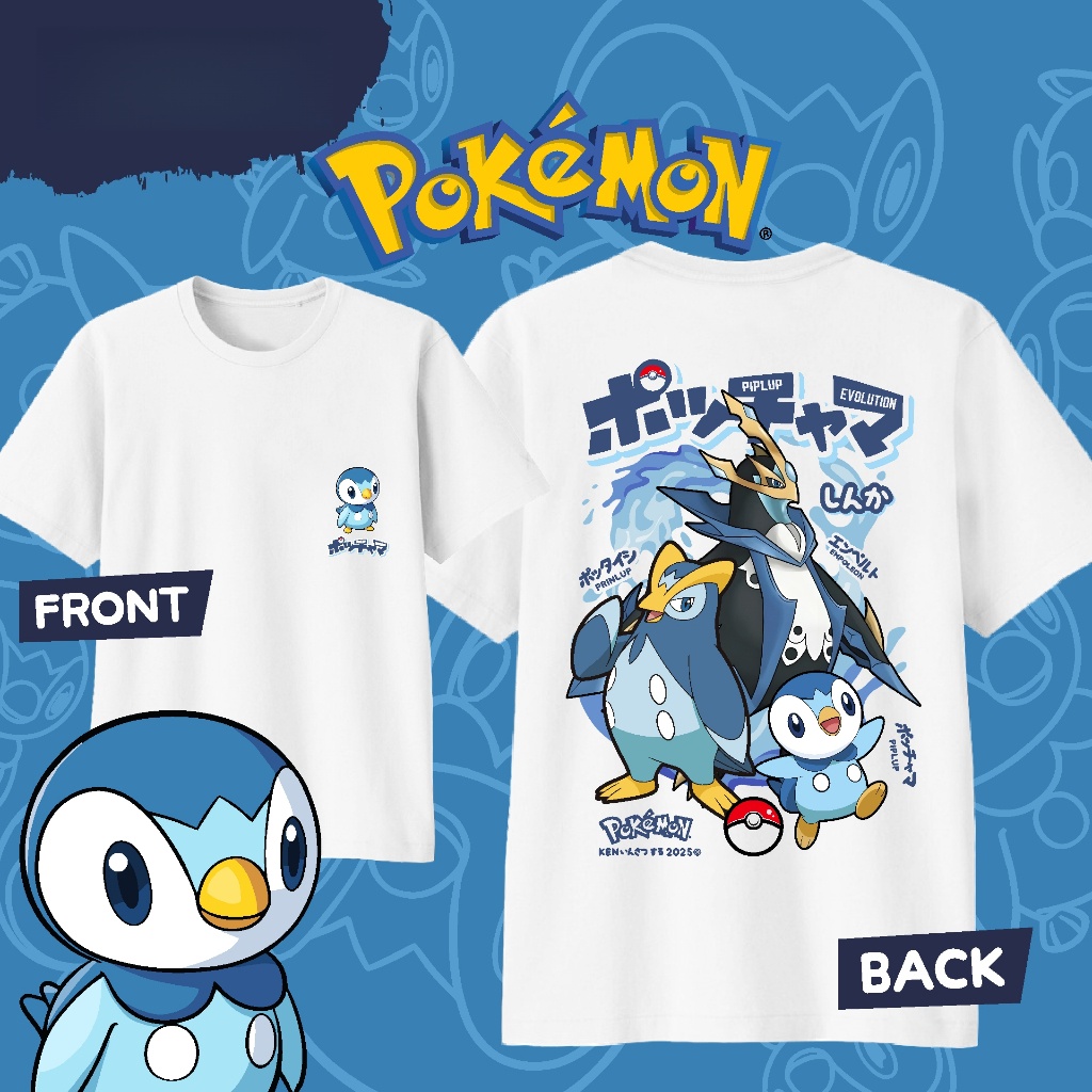 Anime Pokémon Piplup Evolution - Street Fashion In Japan ulasan dan harga