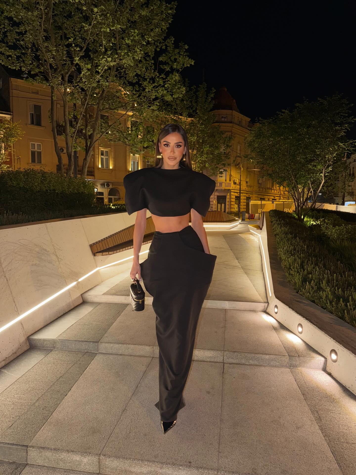 Fashion Week Style Black Two P - Street Fashion Week ulasan dan harga