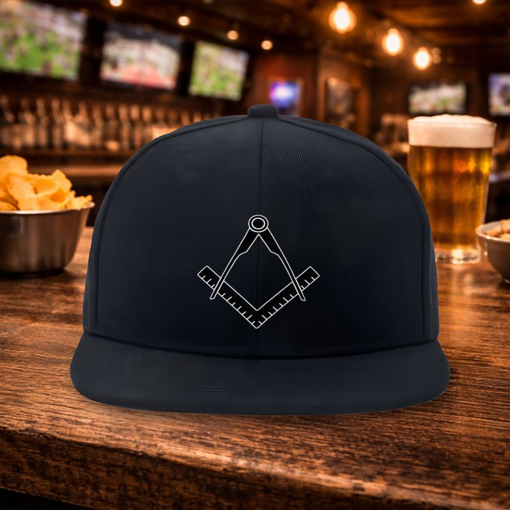 2026 Masonic Logo Flat Brim Hi - Street Fashion Couple ulasan dan harga