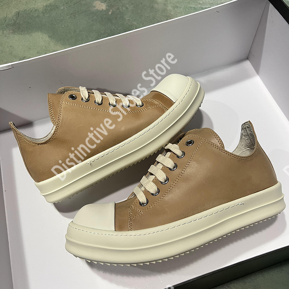 Leather Low Top Ro Men's Shoes - Street Fashion Couple ulasan dan harga