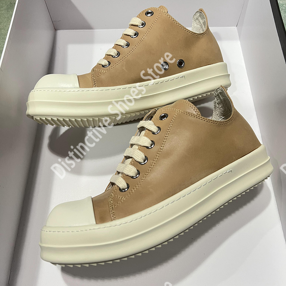 Leather Low Top Ro Men's Shoes - Street Fashion Couple ulasan dan harga