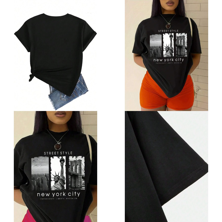 【New style】 Pattern Printed Sh - Street Style New York Fashion ulasan dan harga