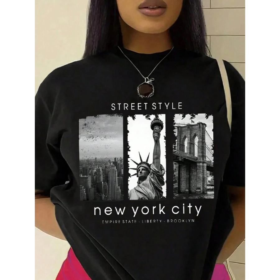 【New style】 Pattern Printed Sh - Street Style New York Fashion ulasan dan harga