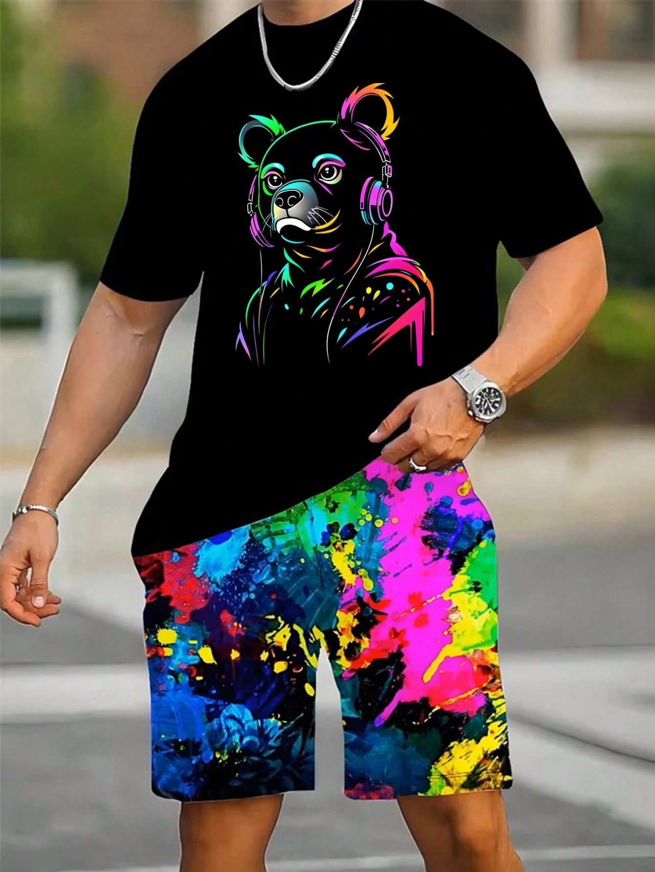 2026 Summer New Men's Short-Sl - Street Fashion Men ulasan dan harga