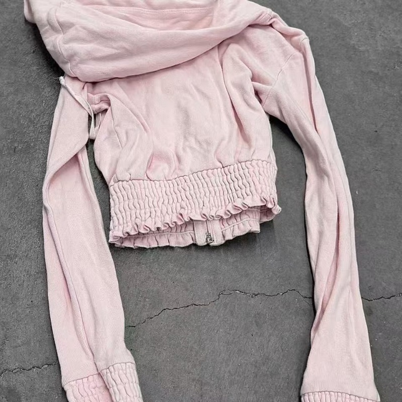 Vintage Sweatshirt 2-Piece Set - Street Fashion In Korea ulasan dan harga