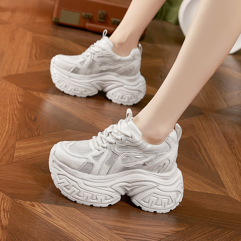 Women's Fashion Chunky Platfor - Chunky Sneaker Platform ulasan dan harga