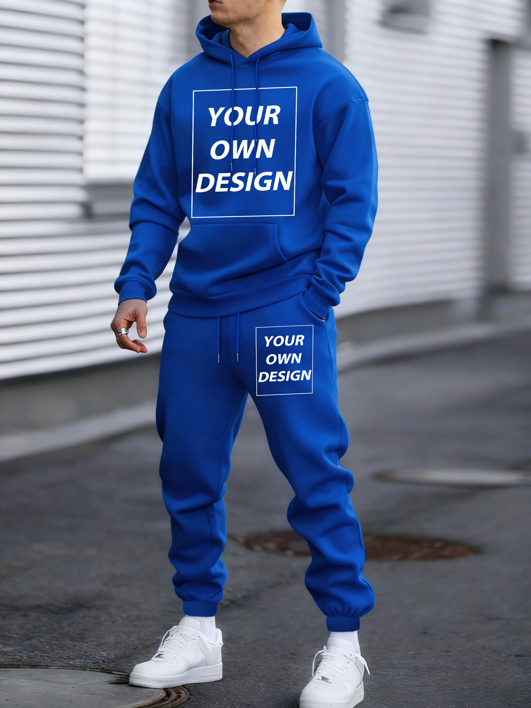 Spring Autumn Hoody Set Custom - Street Fashion Men ulasan dan harga