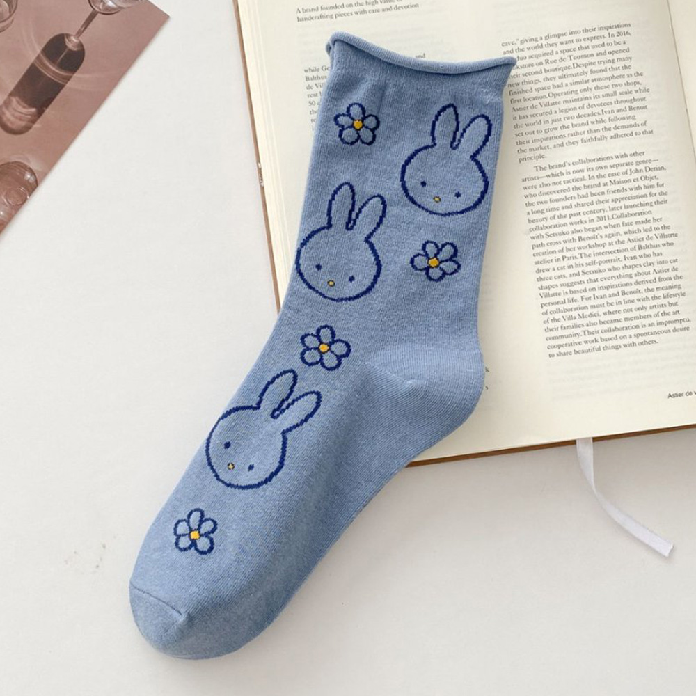 5 Pair Cute Funny Cartoon Rabb - Street Fashion Style Youtube ulasan dan harga
