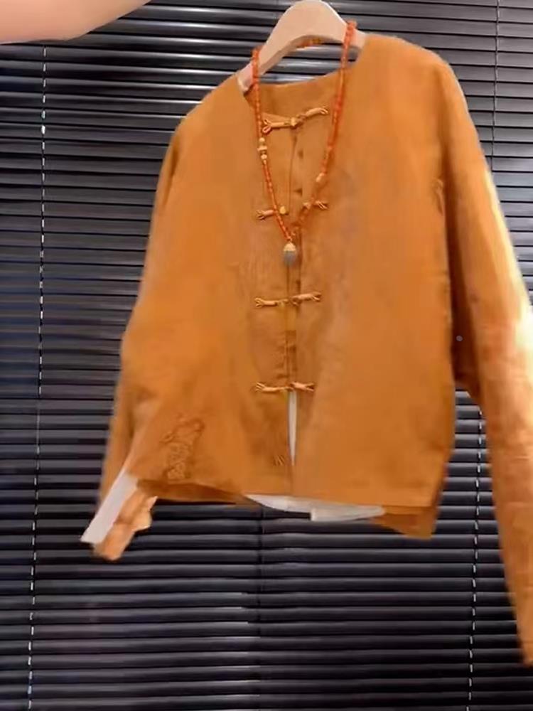 New High-End Satin Orange Flor - Street Fashion Style Youtube ulasan dan harga